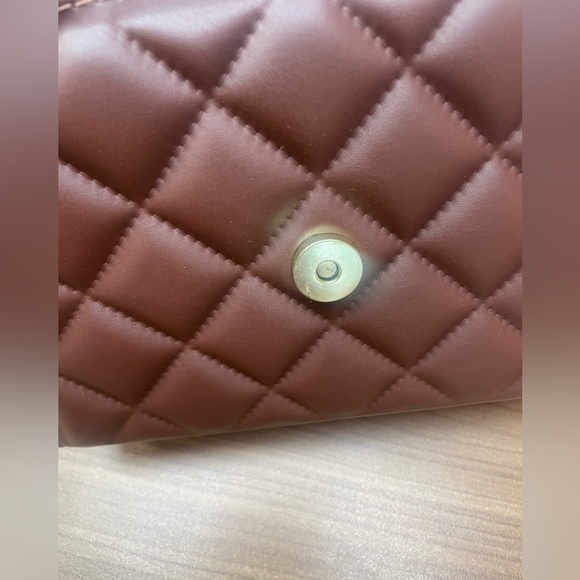 Mini Quilted Flap Chain Crossbody Purse, NWT - Picture 7 of 14